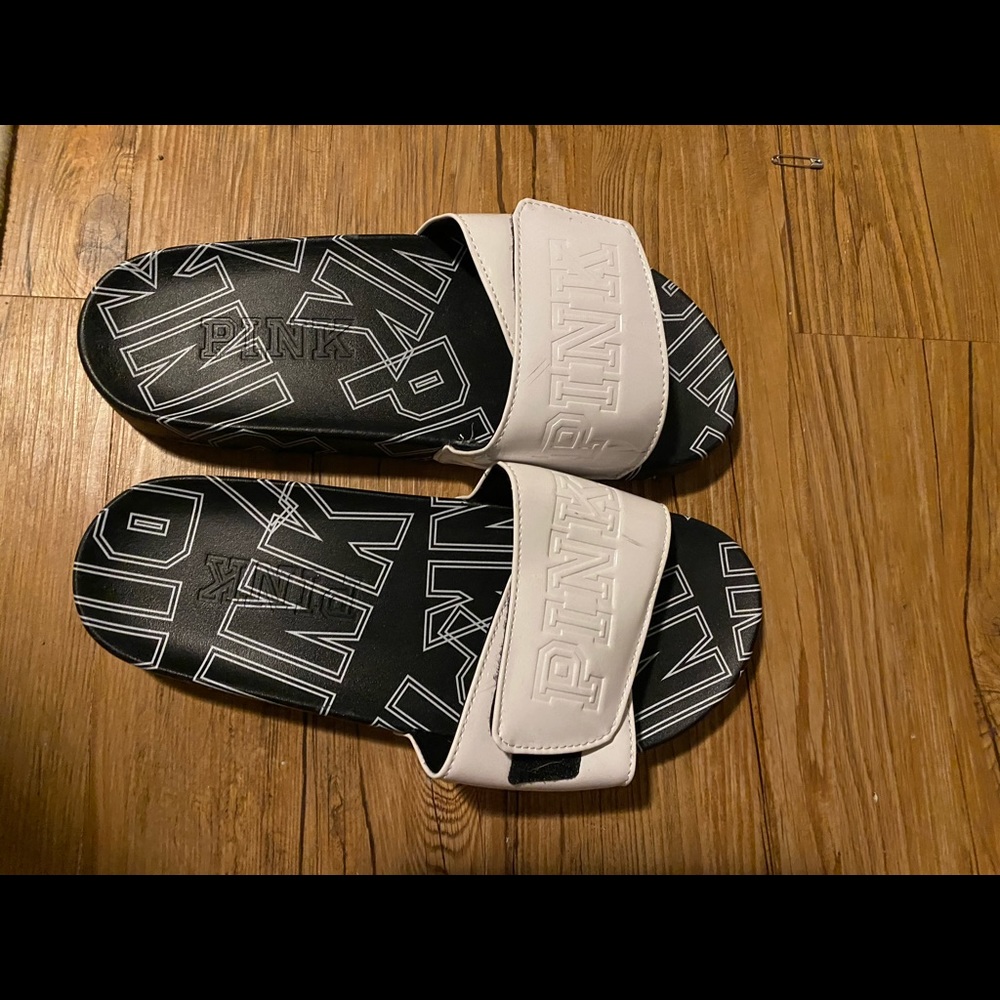 VS PINK POOL SLIDES